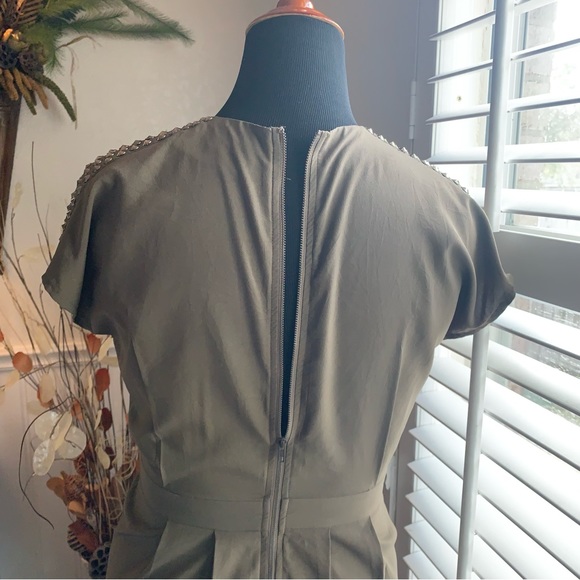 Ya vintage retro studded dress with silver studs - Picture 5 of 13